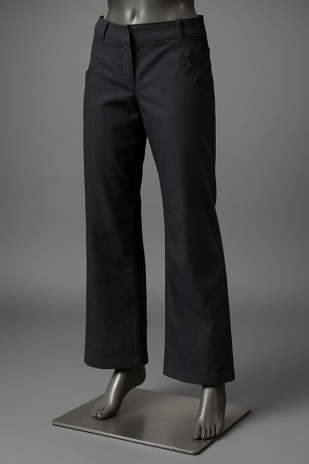 Stretch Grey Trousers