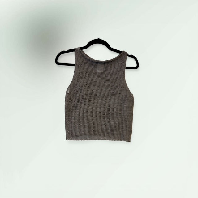 Open Weave Tank Top