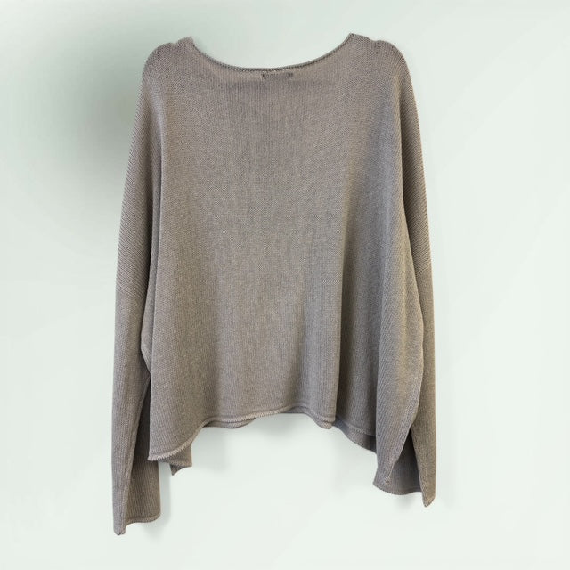 Drapey V Neck One Size Sweater