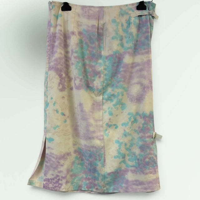 Water colour Cotton Skirt -Paolo bellucci style Pool 67