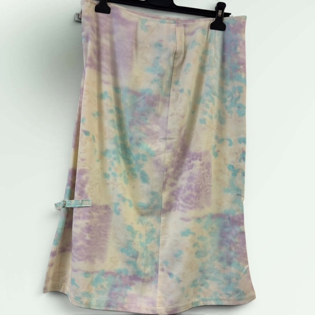 Water colour Cotton Skirt -Paolo bellucci style Pool 67