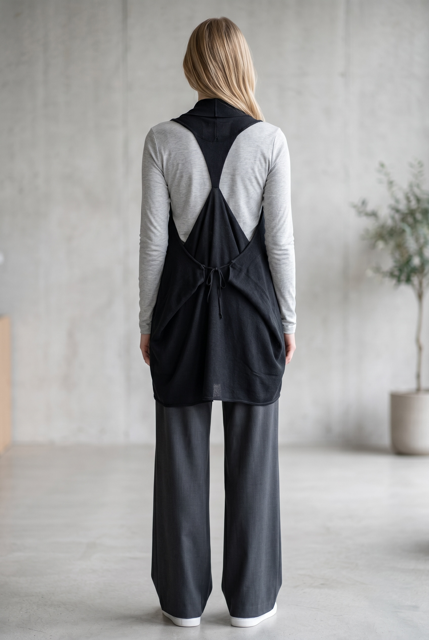 Contemporary Racer Back Tunic