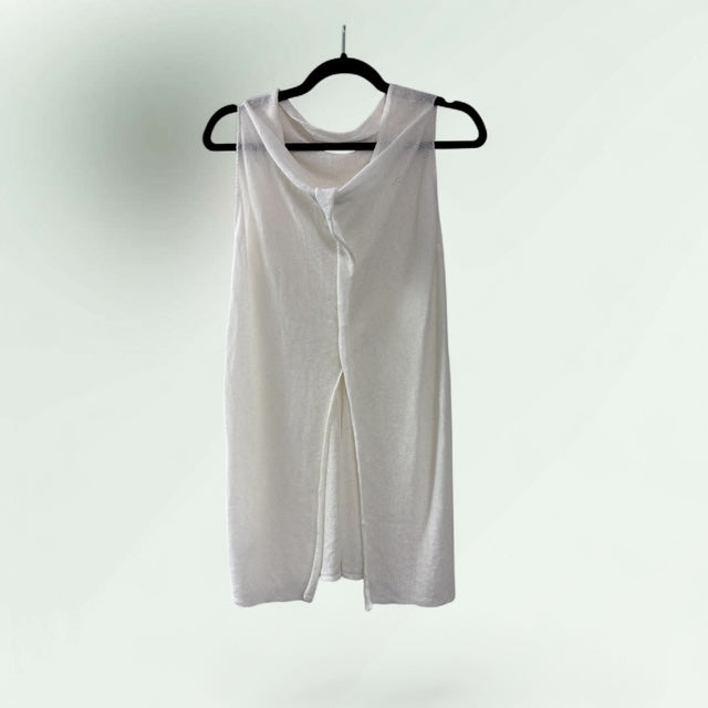 Contemporary Tabard with Ruched Front & Slit Back