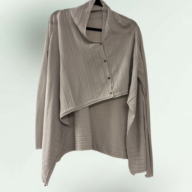 Asymmetric Shawl Sweater Cardigan