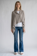 Asymmetric Shawl Sweater Cardigan