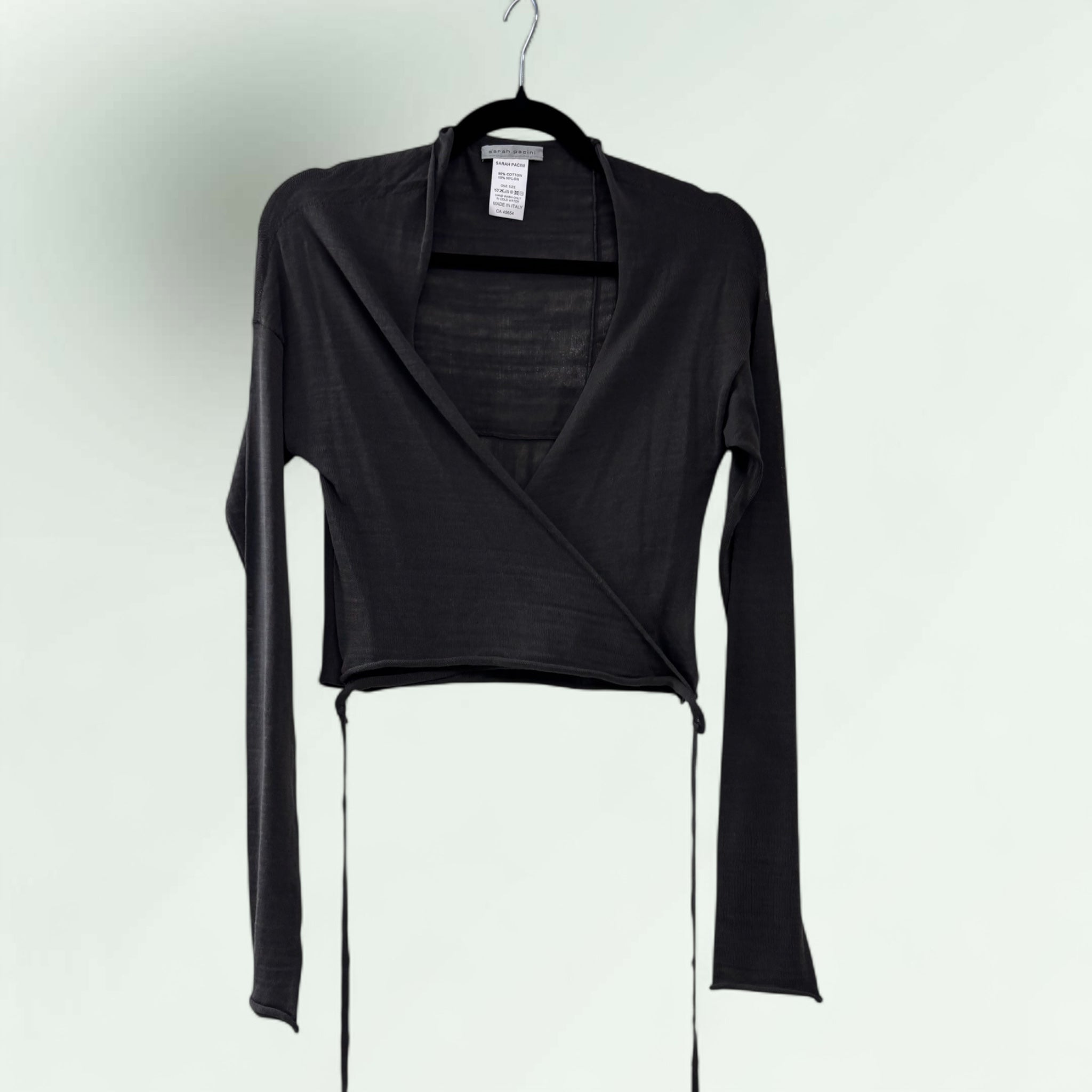 Ballet Cardigan in Linen-Cotton Mix