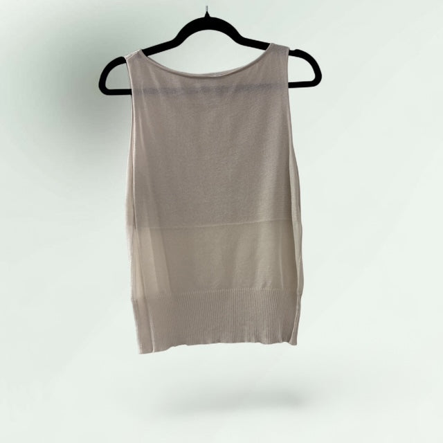 Sheer Knit Tank Top