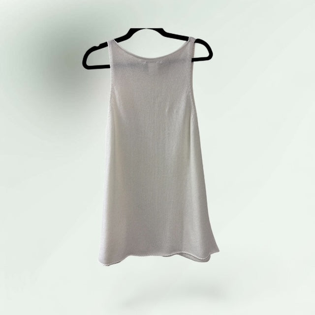 A-Line Knitted Tabard with Droop Pockets