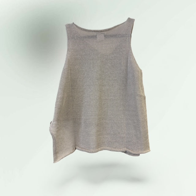 Contemporary Linen Knit Top