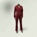 Women's Military-Inspired Tailored Jacket with matchung Trousers