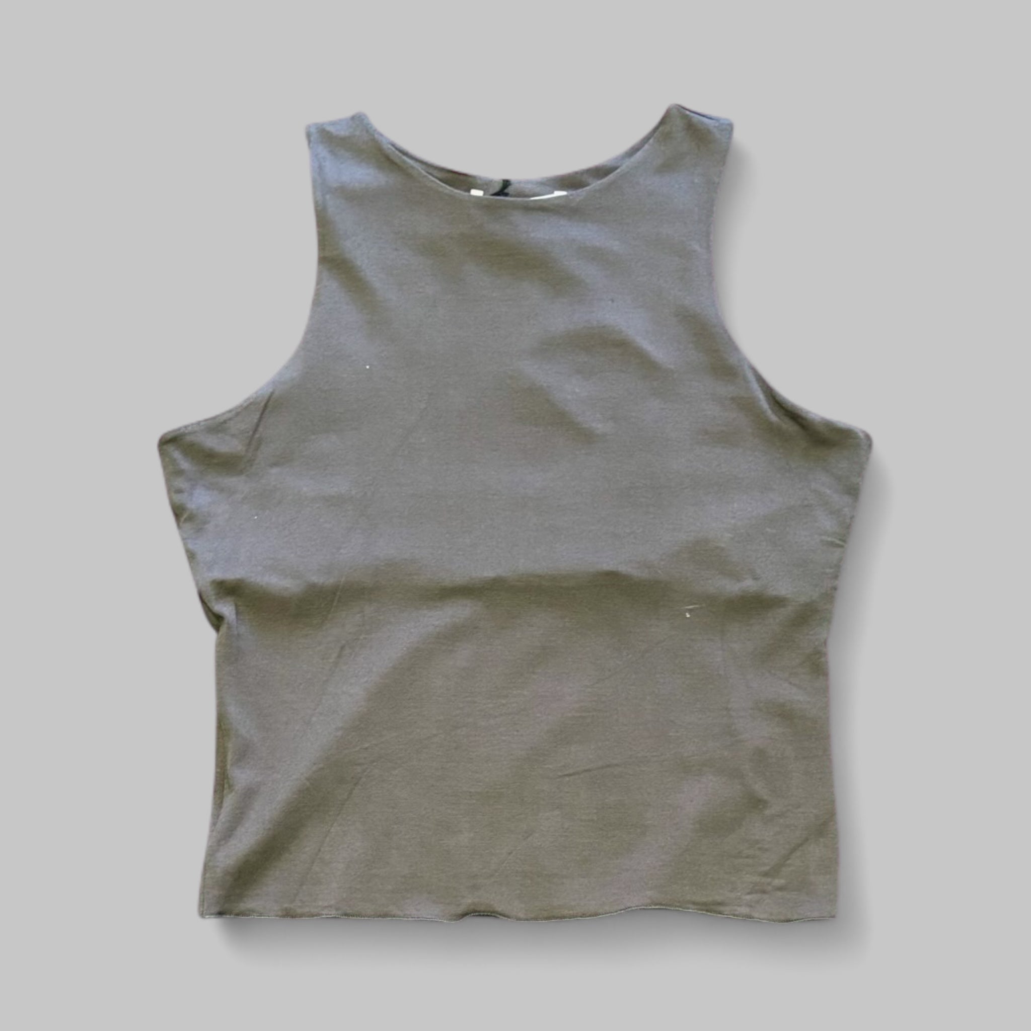Double Layer Sleeveless Vest Top - Extravagance Fashion 