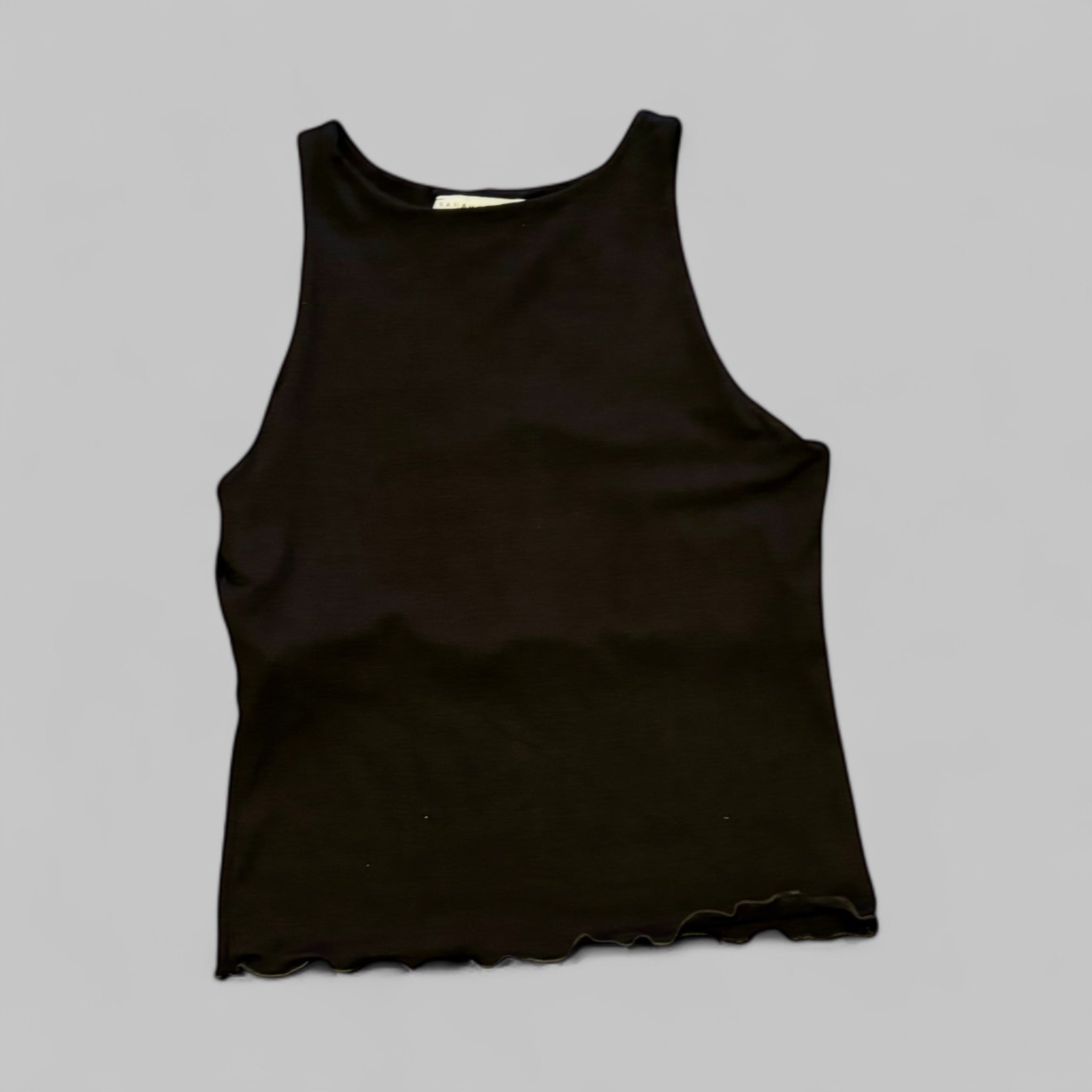 Double Layer Sleeveless Vest Top - Extravagance Fashion 