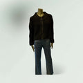 Textured Zip-Up Cardigan- Ranjana-Lunatisme - Extravagance Fashion 