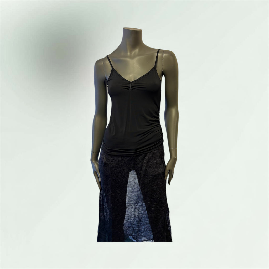 Viscose Luxury Layering Spaghetti Strap Top - Extravagance Fashion 