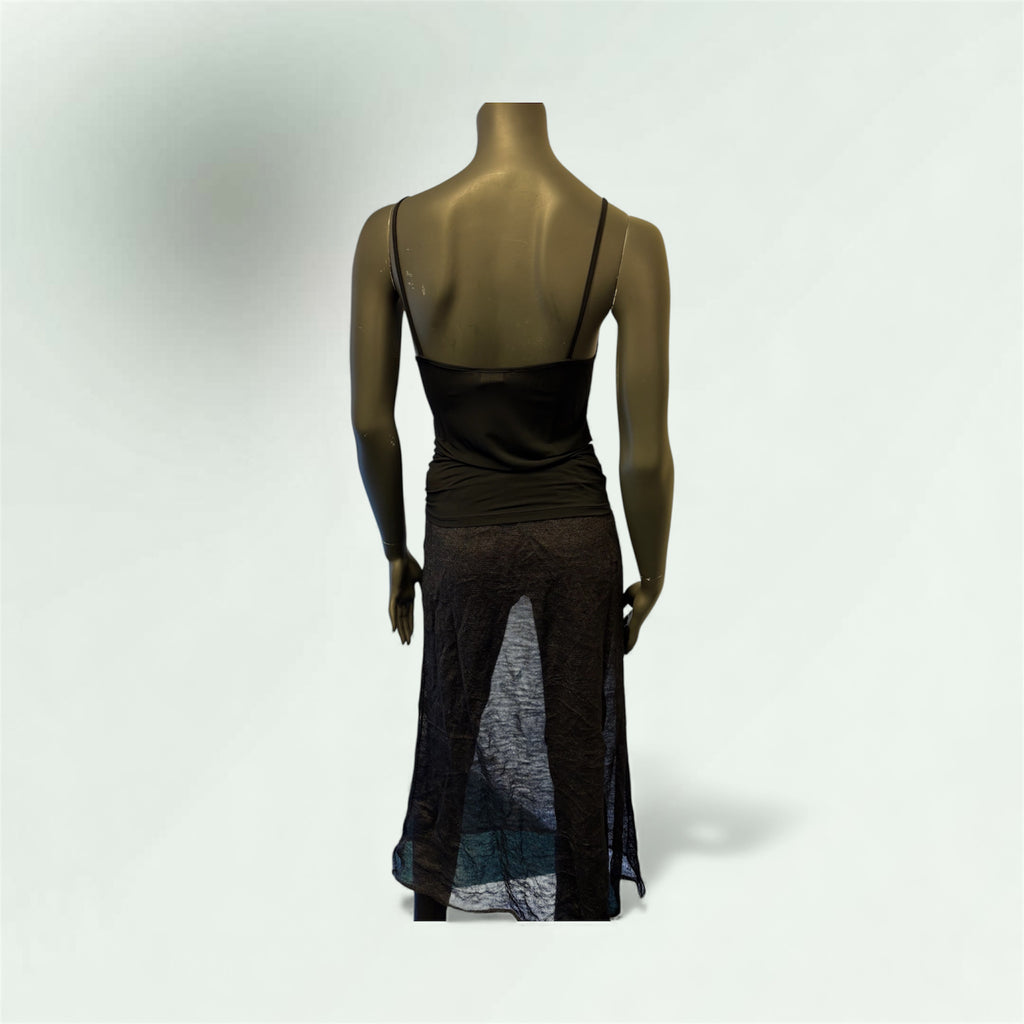 Viscose Luxury Layering Spaghetti Strap Top - Extravagance Fashion 