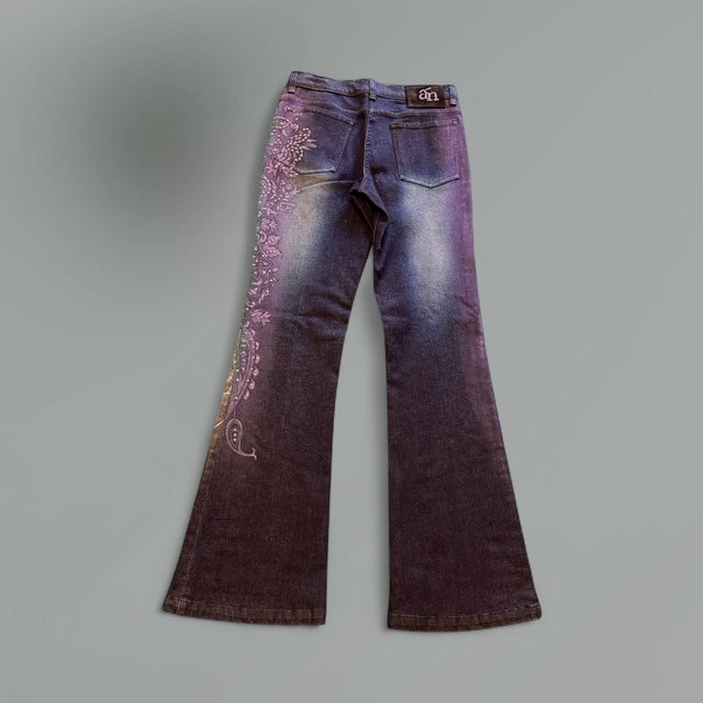 Hand Made Jean- emblished - Extravagance Fashion 