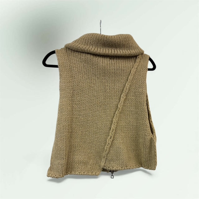 Cropped Mohair Zipped Gilet style 1216 - Extravagance Fashion 