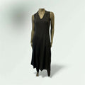 Knitted Woollen Mix Long Dress style 1017 - Extravagance Fashion 