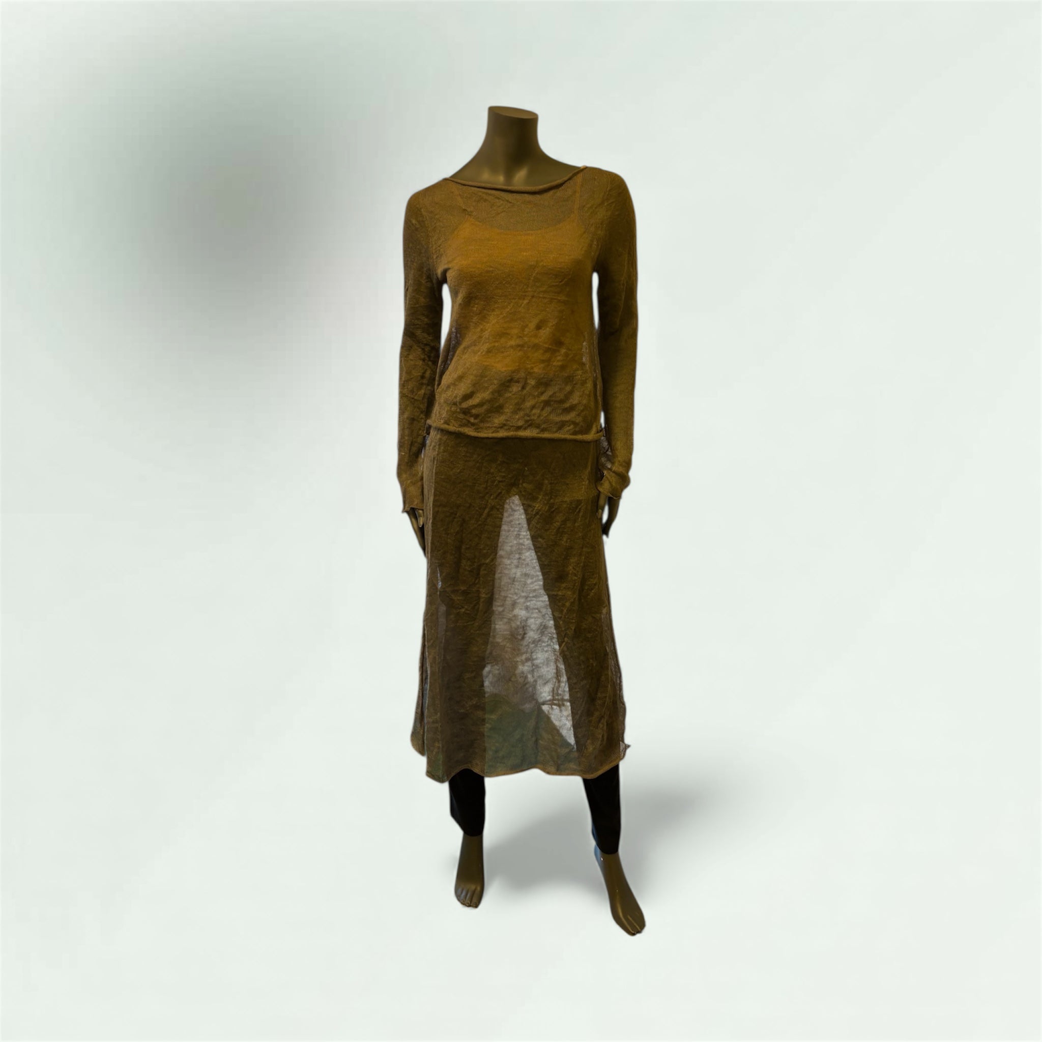 Shear Knit Skirt style 1088 - Extravagance Fashion 