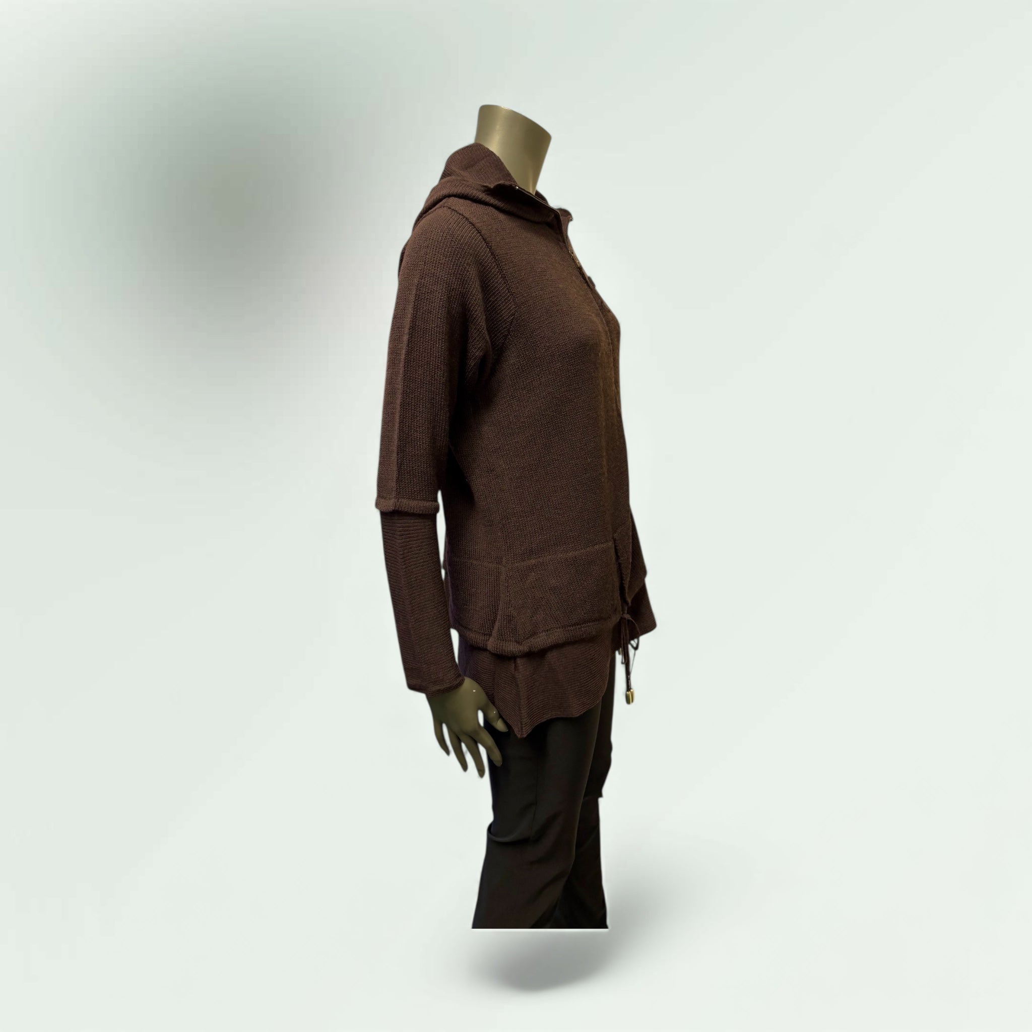 Side View of the Jaket/Cardigan