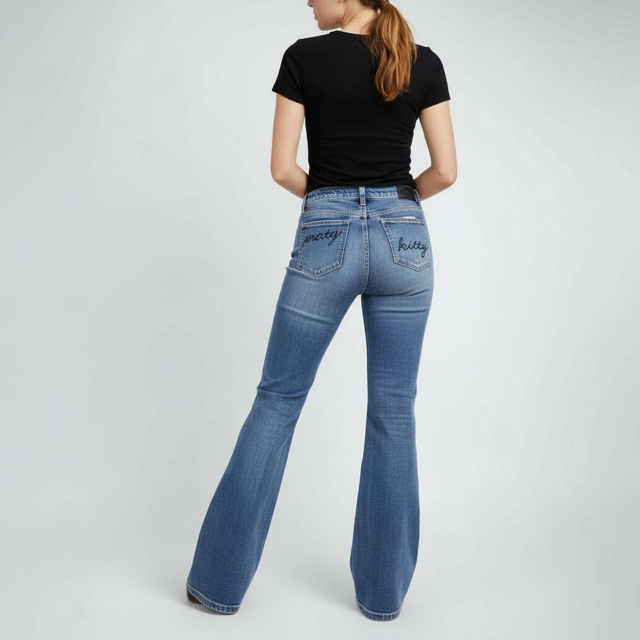 Hand painted Jeans - Extravagance Fashion 
